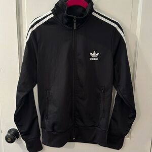 Adidas Black Track Zip Up